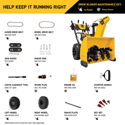 CUB CADET 2X® 28' IntelliPOWER® SNOW BLOWER (31AH5IVTB10)