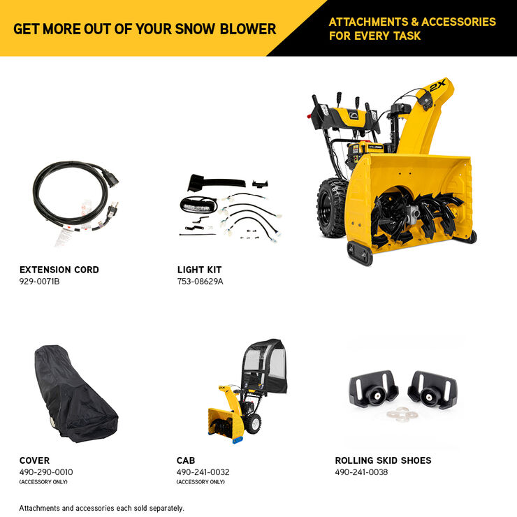 CUB CADET 2X® 28' IntelliPOWER® SNOW BLOWER (31AH5IVTB10)